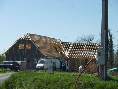 Construction d’une maison ossature bois - Pau - Pyrénées-Atlantiques (64).