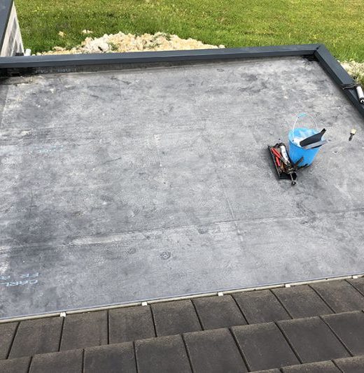 Extension d'une couverture EPDM à Ousse (64)